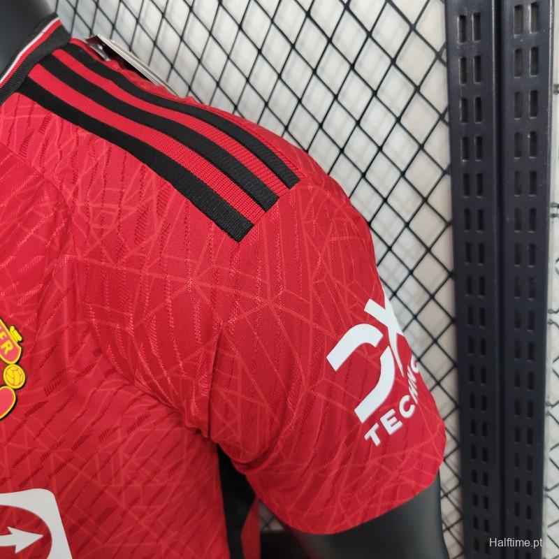 23-24 Manchester United Home Player Version - view 9