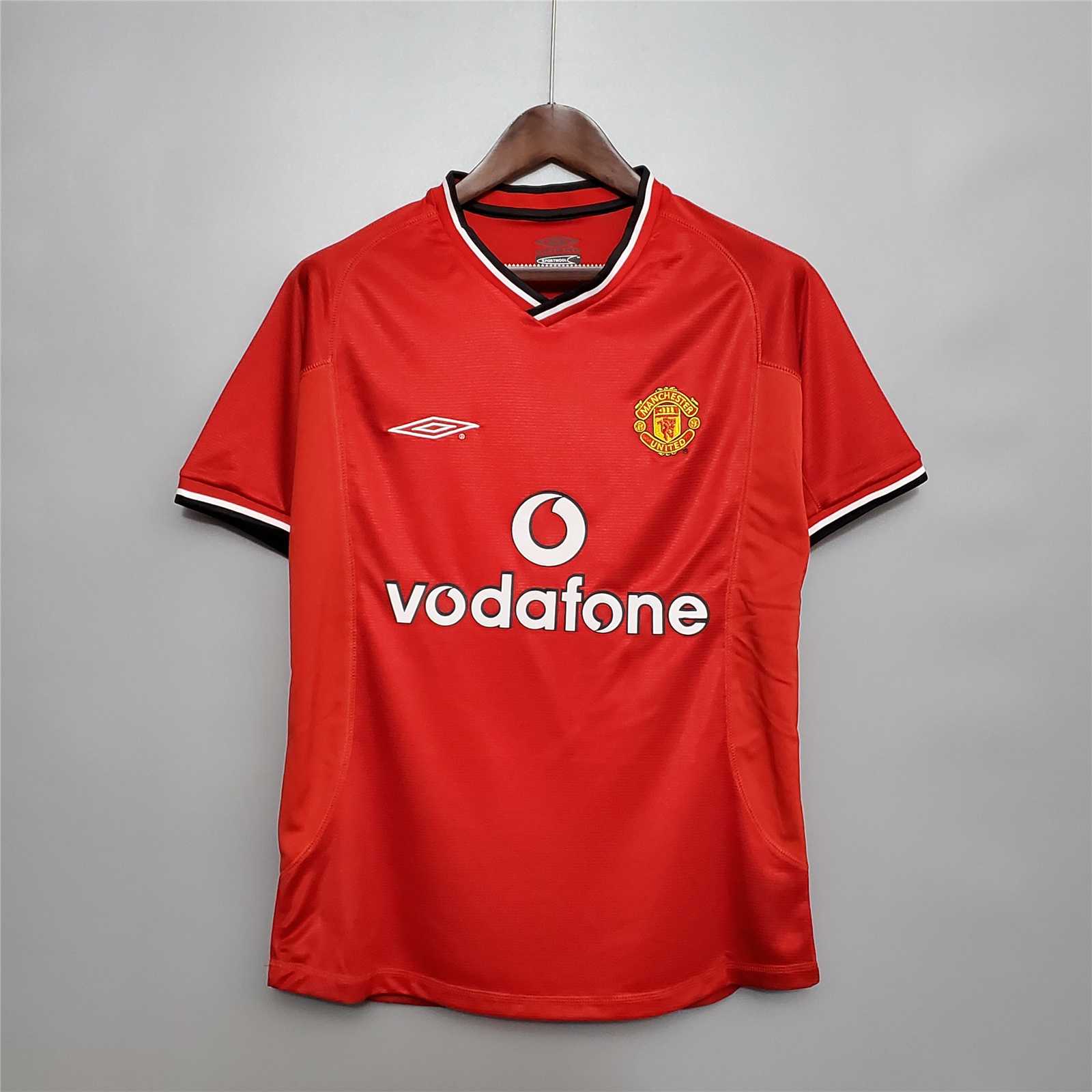 00-02 Manchester United Home Retro Jersey
