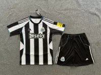 25-26 Newcastle United Home Soccer Kids Kit Jersey+Shorts - view 1