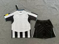 25-26 Newcastle United Home Soccer Kids Kit Jersey+Shorts - view 3