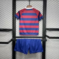 24-25 Newcastle United Away Soccer Kids Kit Jersey+Shorts - view 3
