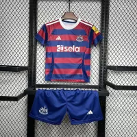 24-25 Newcastle United Away Soccer Kids Kit Jersey+Shorts - view 6