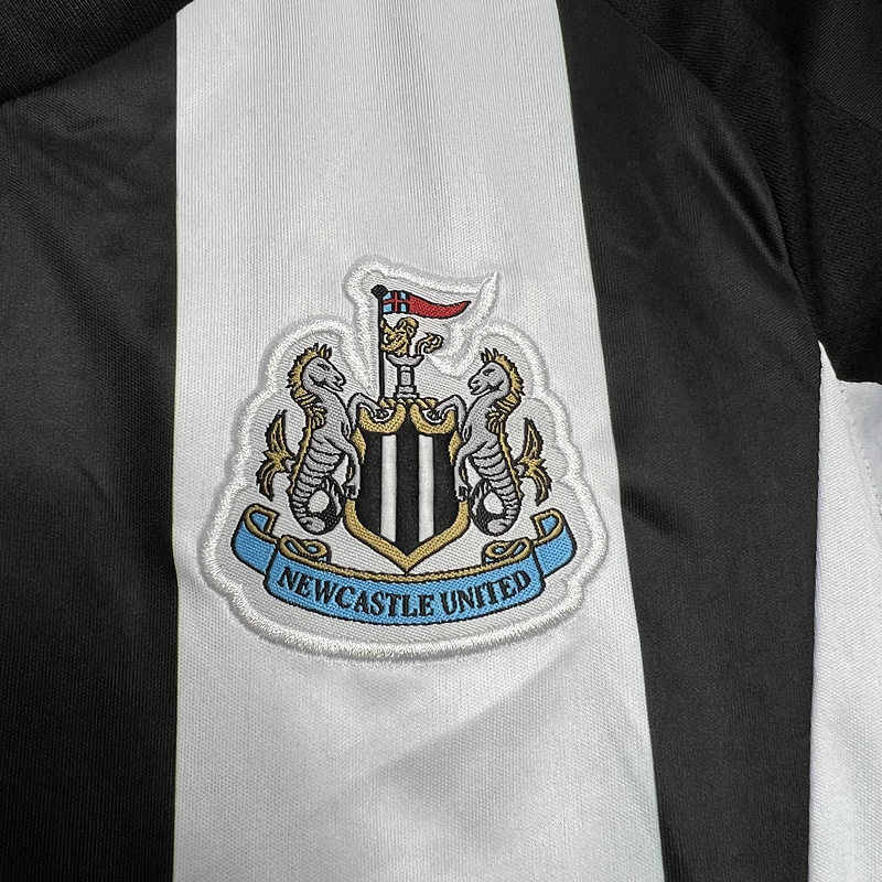 24-25 Newcastle United Home Soccer Kids Kit Jersey+Shorts - view 7