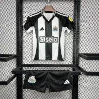 24-25 Newcastle United Home Soccer Kids Kit Jersey+Shorts - view 6
