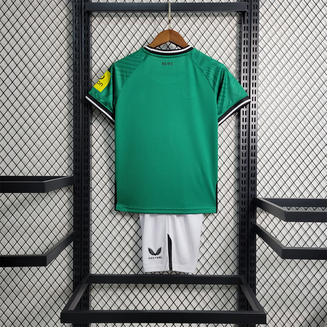 23-24 Newcastle United Away Kids Kit Jersey - view 3