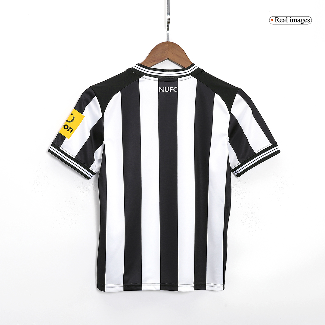 23-24 Newcastle United Home Kids Kit Jersey+Shorts - view 3