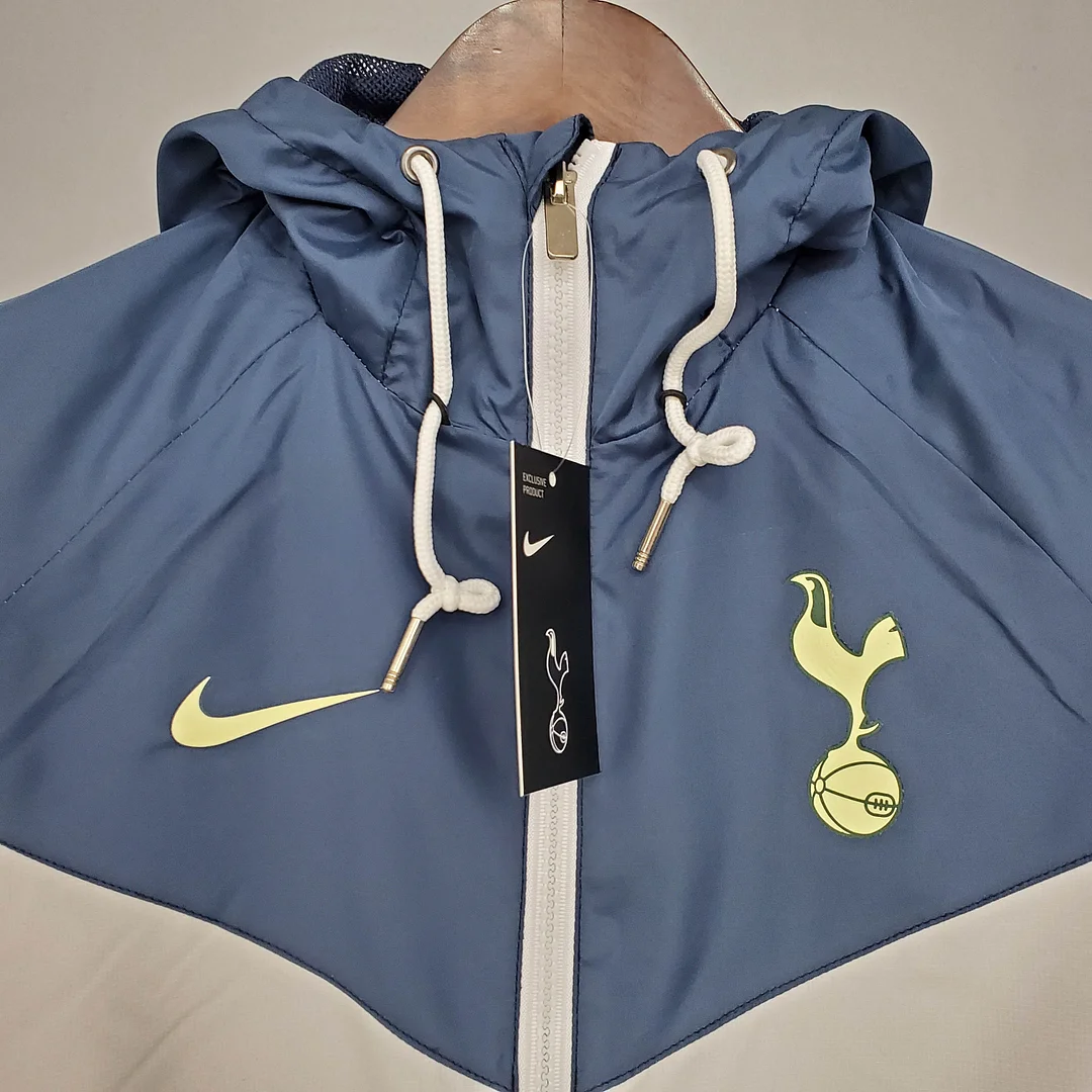2021/2022 Tottenham Jersey Windbreaker Blue-White - view 6