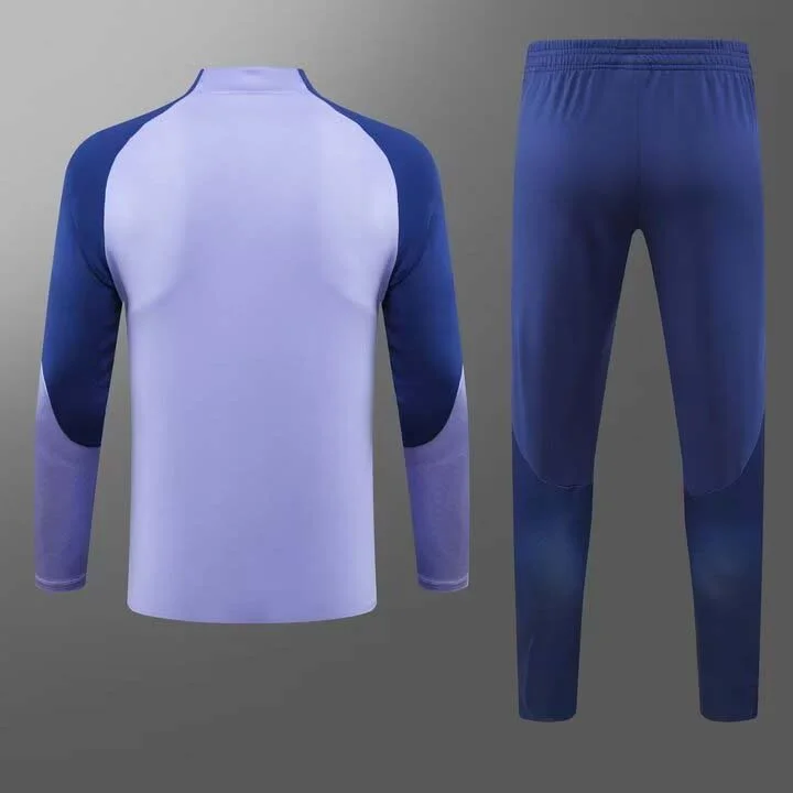 2023 Tottenham Half-Pull Training Suit Purple Jersey 1:1 Thai Quality Set - view 3