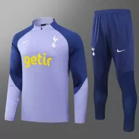2023 Tottenham Half-Pull Training Suit Purple Jersey 1:1 Thai Quality Set - view 1