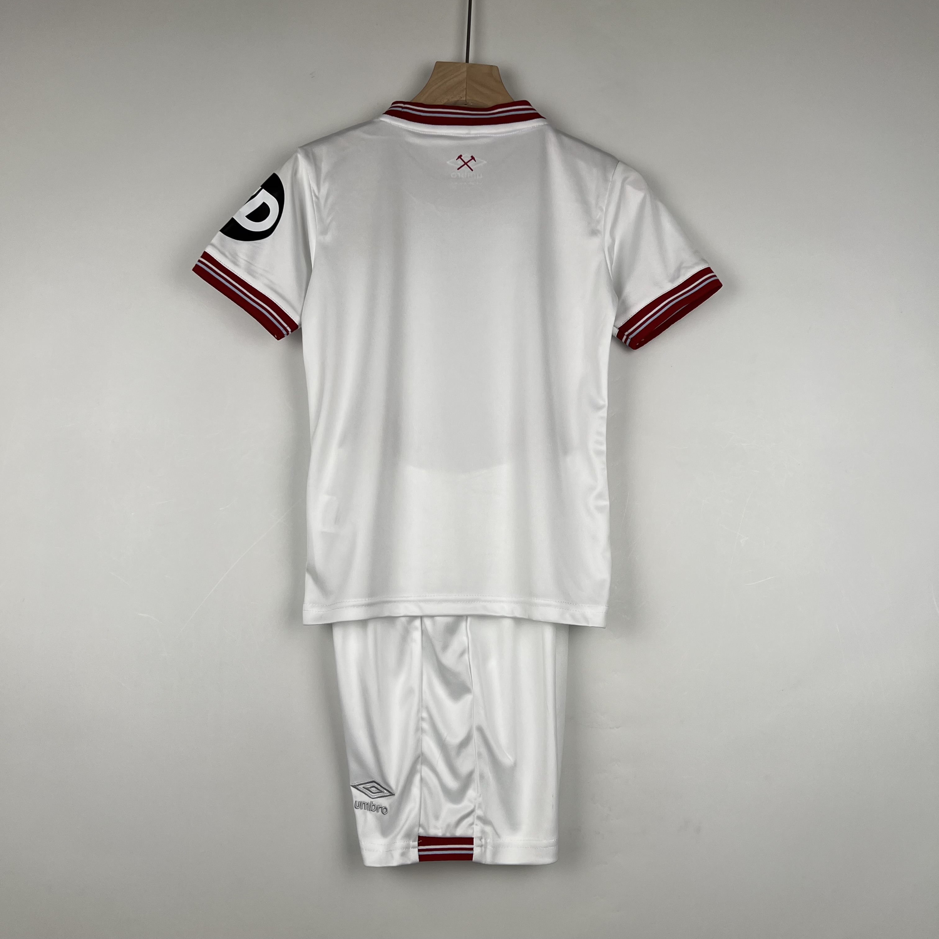 23-24 West Ham United Kids Kit Jersey+Shorts - view 3