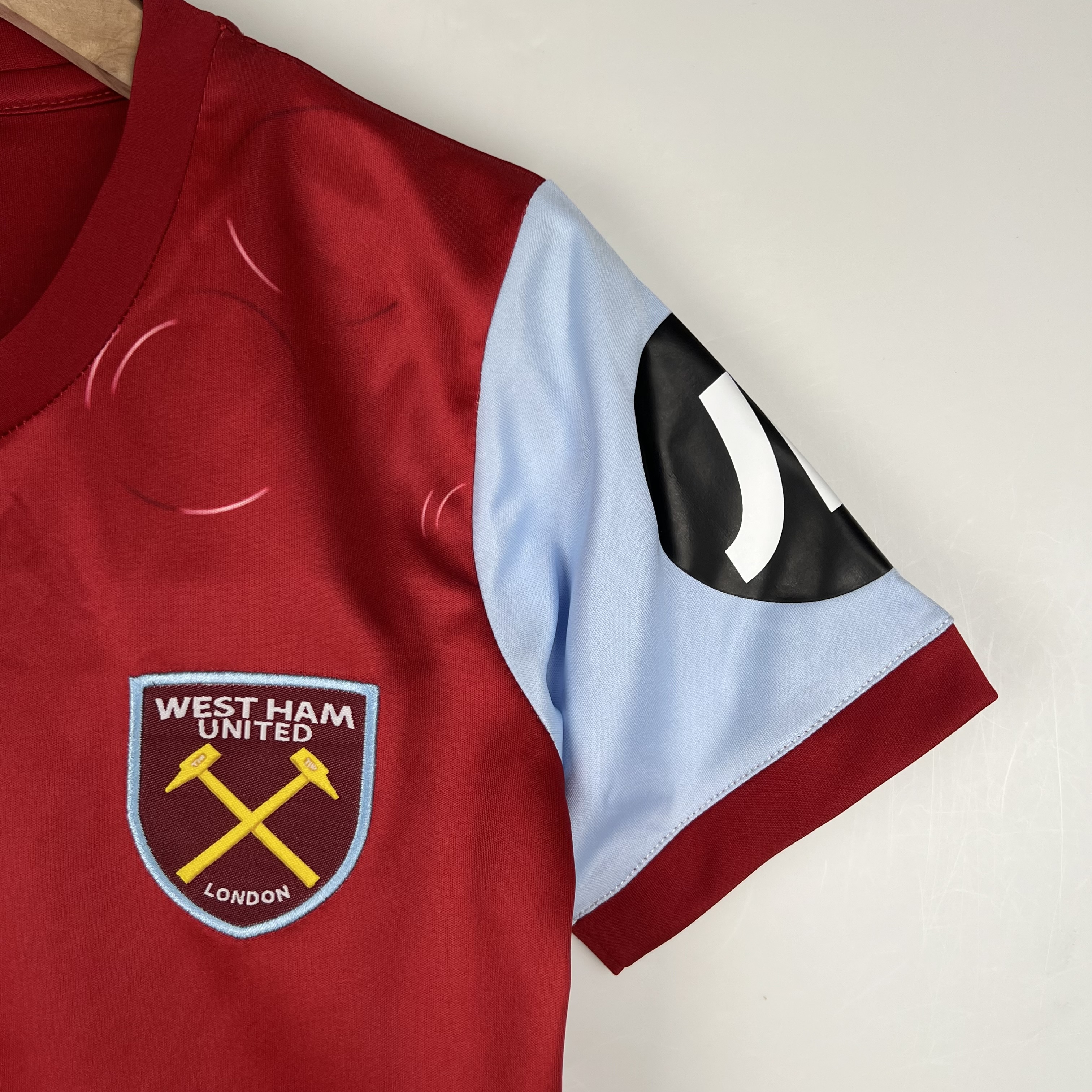 23-24 West Ham United Home Kids Kit Jersey+Shorts - view 9