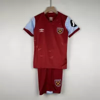 23-24 West Ham United Home Kids Kit Jersey+Shorts - view 1