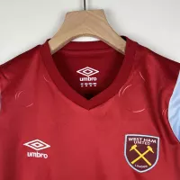 23-24 West Ham United Home Kids Kit Jersey+Shorts - view 4