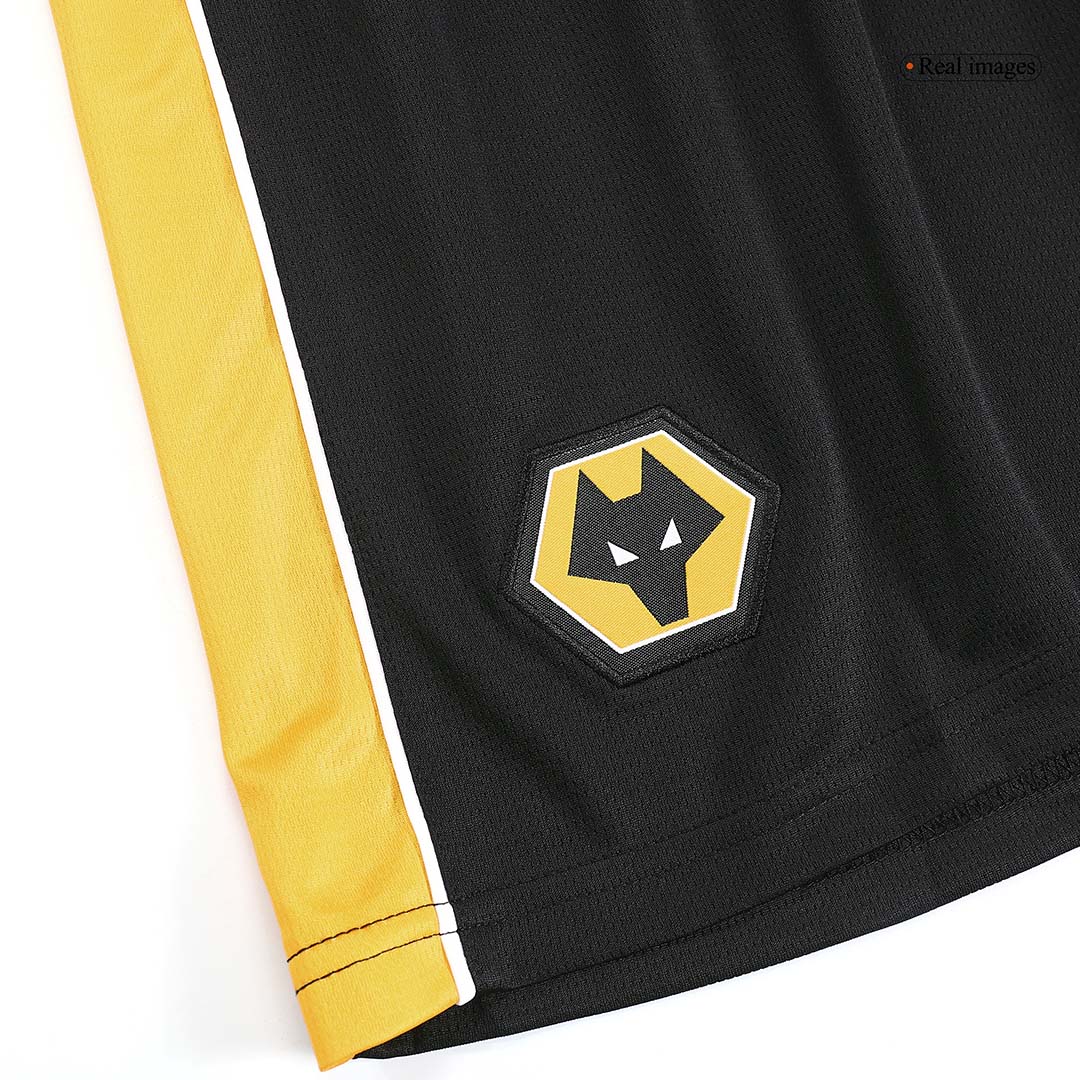 23-24 Wolverhampton Wanderers Home Soccer Shorts - view 4