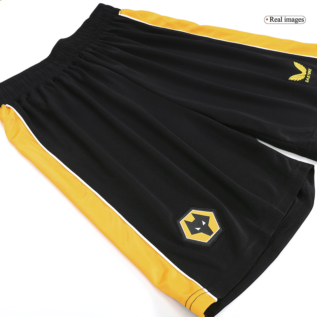 23-24 Wolverhampton Wanderers Home Soccer Shorts - view 7