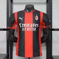 26-27 AC Milan Home  Soccer Jersey Red - view 1