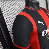 26-27 AC Milan Home  Soccer Jersey Red - view 4