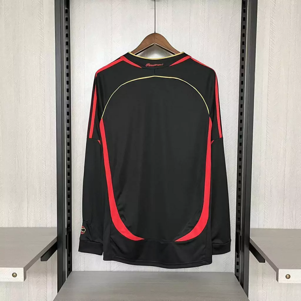 06-07 AC Milan Third Away Retro Soccer Jersey Long Sleeve - view 3