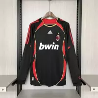 06-07 AC Milan Third Away Retro Soccer Jersey Long Sleeve - view 1