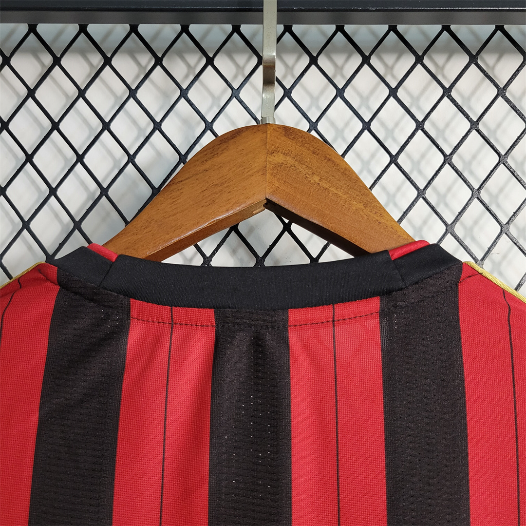 2013-14 AC Milan  Retro Jersey Home Long Sleeve - view 7