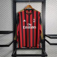 2013-14 AC Milan  Retro Jersey Home Long Sleeve - view 1