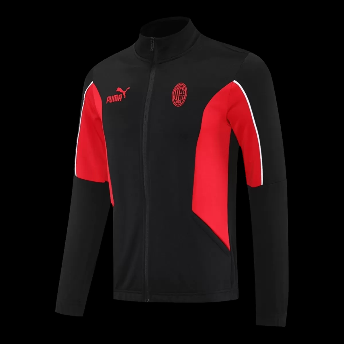 25-26 AC Milan Training Tracksuit Kit(Jacket+Pants) Black - view 6