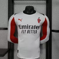 25-26 AC Milan Away Soccer Jersey Player Version Long Sleeve - view 1