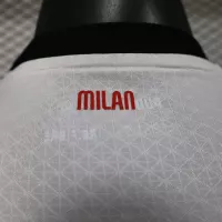 25-26 AC Milan Away Soccer Jersey Player Version Long Sleeve - view 12