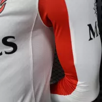 25-26 AC Milan Away Soccer Jersey Player Version Long Sleeve - view 5