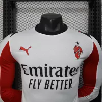 25-26 AC Milan Away Soccer Jersey Player Version Long Sleeve - view 8