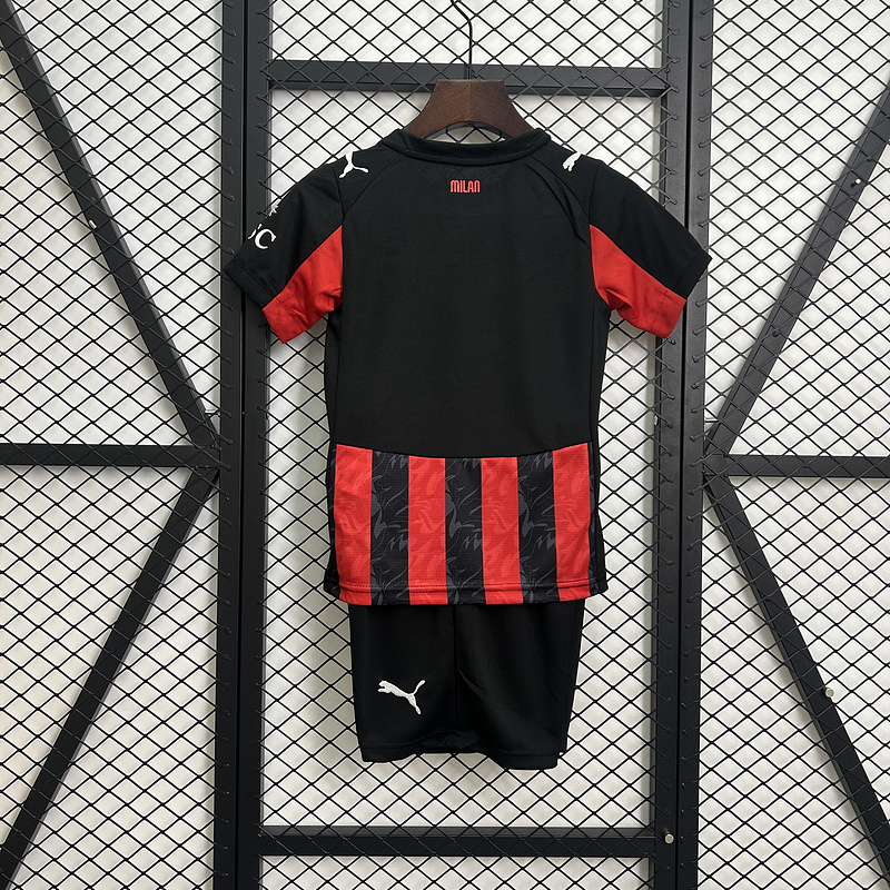 25-26 AC Milan Home Soccer Kids Kit Jersey+Shorts - view 3