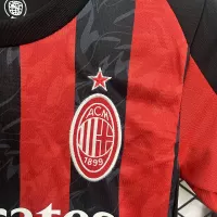 25-26 AC Milan Home Soccer Kids Kit Jersey+Shorts - view 7