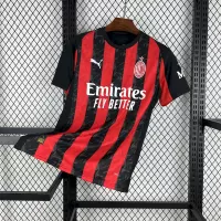 25-26 AC Milan Home Soccer Jersey Red - view 1