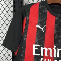 25-26 AC Milan Home Soccer Jersey Red - view 4