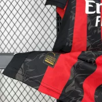25-26 AC Milan Home Soccer Jersey Red - view 8