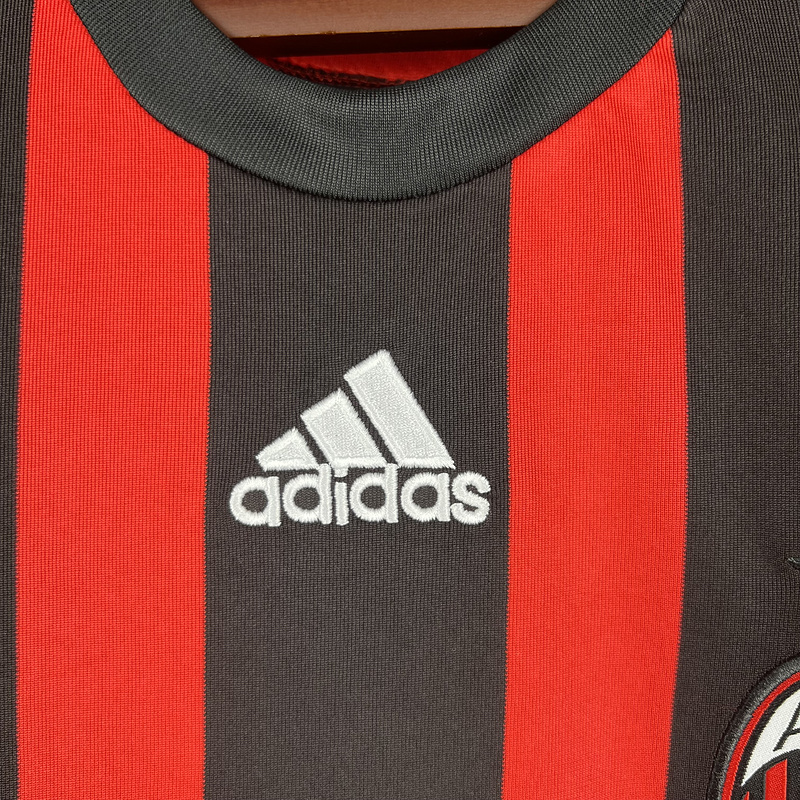2008-09 AC Milan  Retro Jersey Home - view 3
