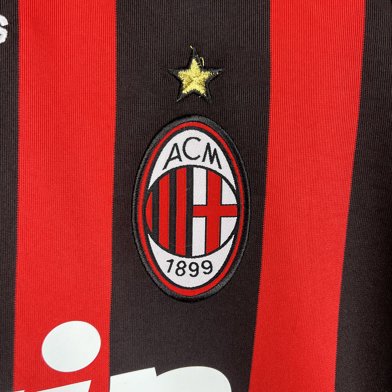 2008-09 AC Milan  Retro Jersey Home - view 11
