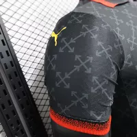 25-26 AC Milan Co-Branded Off-White  Soccer Jersey Black - view 5