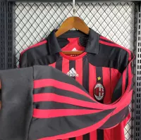 2007-08 AC Milan  Retro Jersey Home Long Sleeve - view 5
