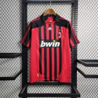 2007-08 AC Milan  Retro Jersey Home - view 1