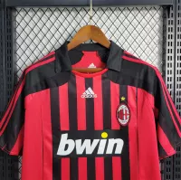 2007-08 AC Milan  Retro Jersey Home - view 4