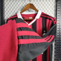 2009-10 AC Milan  Home Retro Jersey Long Sleeve - view 10