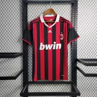 2009-10 AC Milan  Retro Jersey Home - view 1