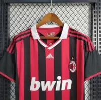 2009-10 AC Milan  Retro Jersey Home - view 4