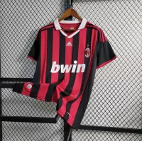 2009-10 AC Milan  Retro Jersey Home - view 5