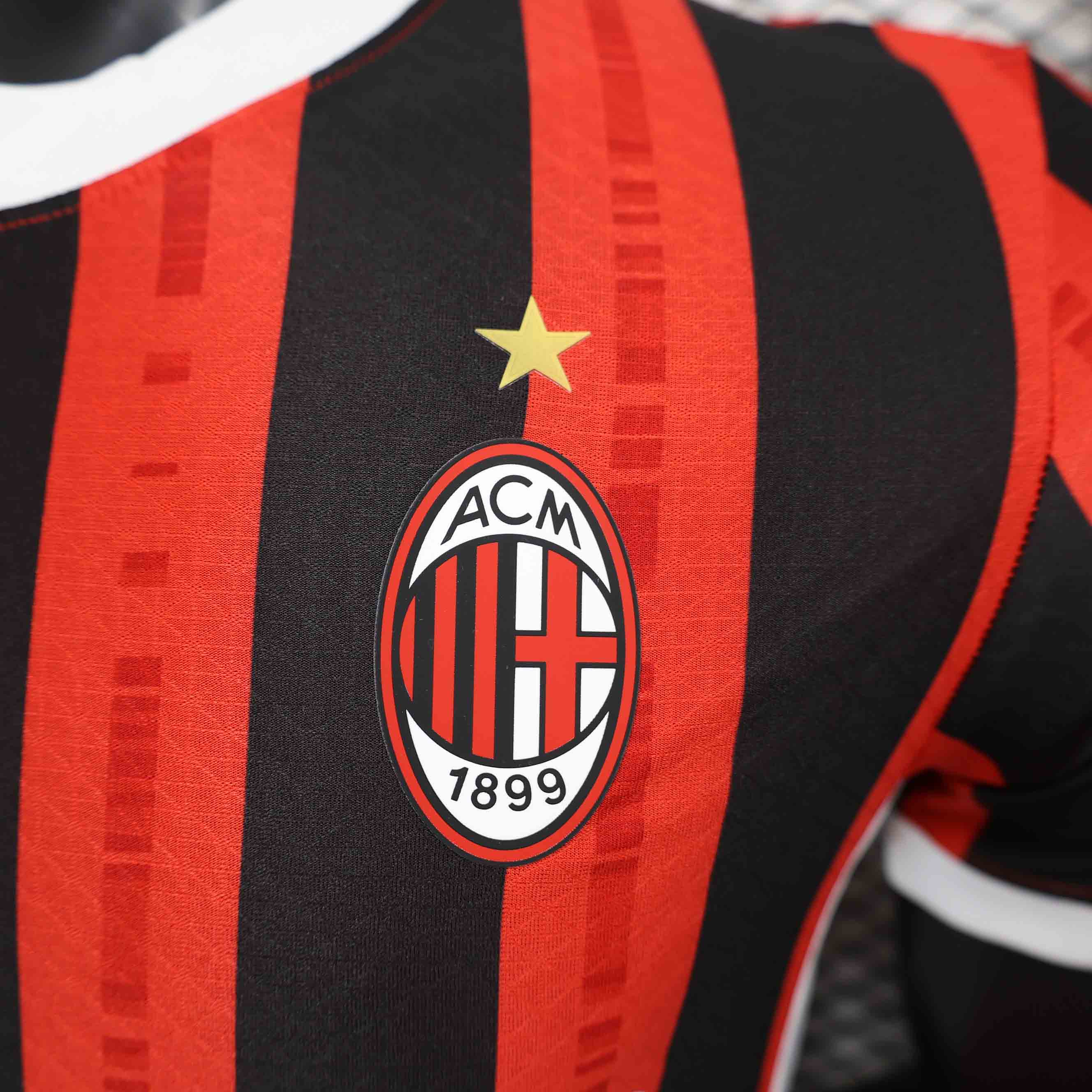 24-25 AC Milan Home Soccer Jersey Player Version - view 4