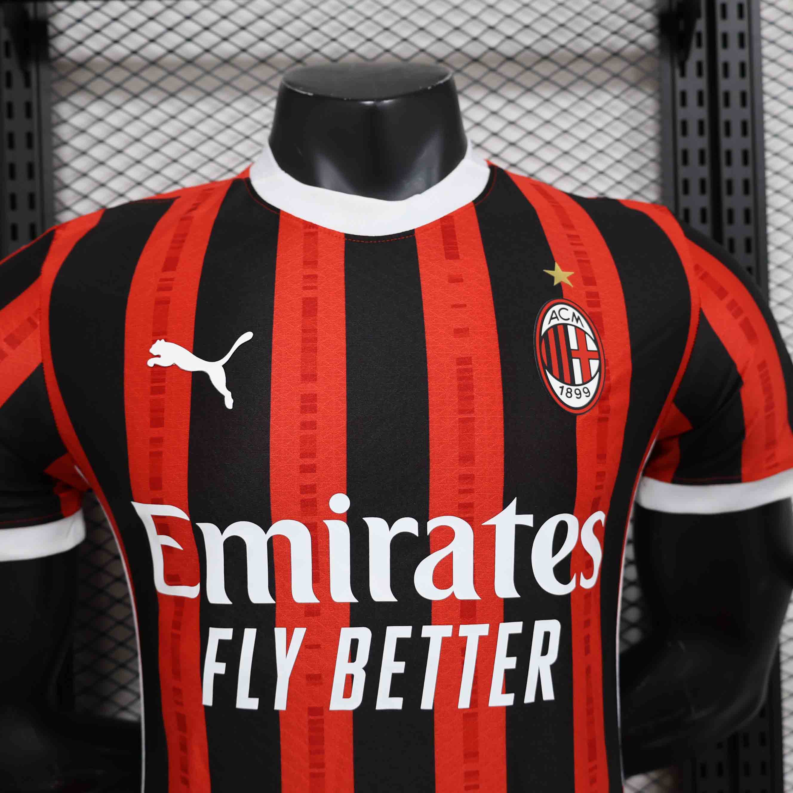 24-25 AC Milan Home Soccer Jersey Player Version - view 7