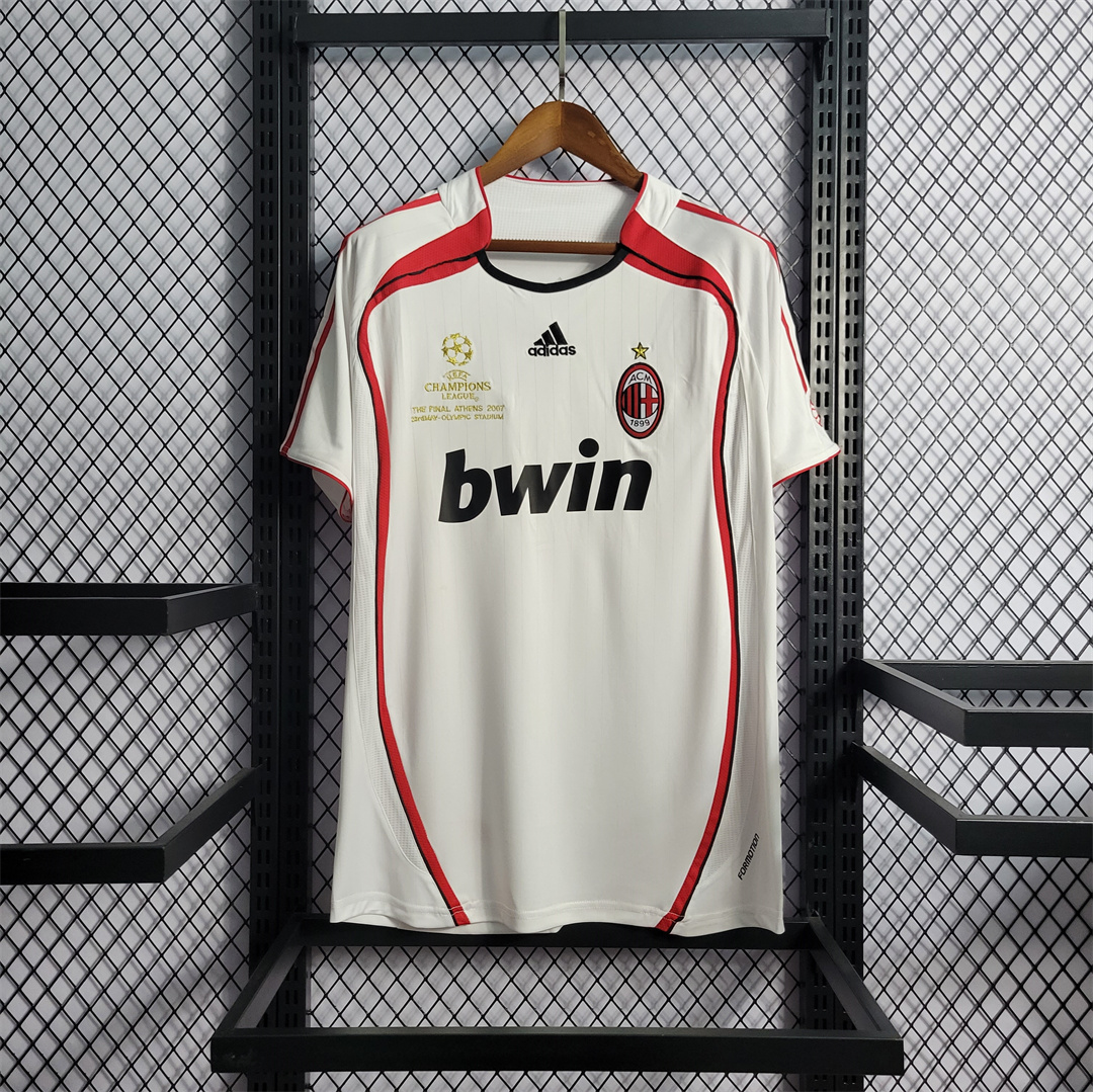 AC Milan Kaká#22 UCL Final Retro Jersey Away 2006/07 - view 3