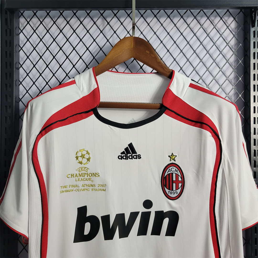 AC Milan Kaká#22 UCL Final Retro Jersey Away 2006/07 - view 13