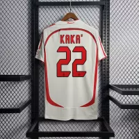 AC Milan Kaká#22 UCL Final Retro Jersey Away 2006/07 - view 1